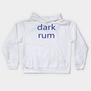 dark rum Kids Hoodie